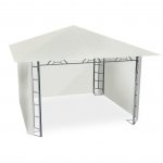 Бежевий садовий павільйон Plonos 3x3 м 4934 - Елегантний та стильний - Зображення 2