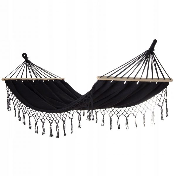 ГАМАК САДОВИЙ ПІДВІСНИЙ 100x200x280 ГОЙДАЛКА ВЕЛИКИЙ МІЦНИЙ БОХО