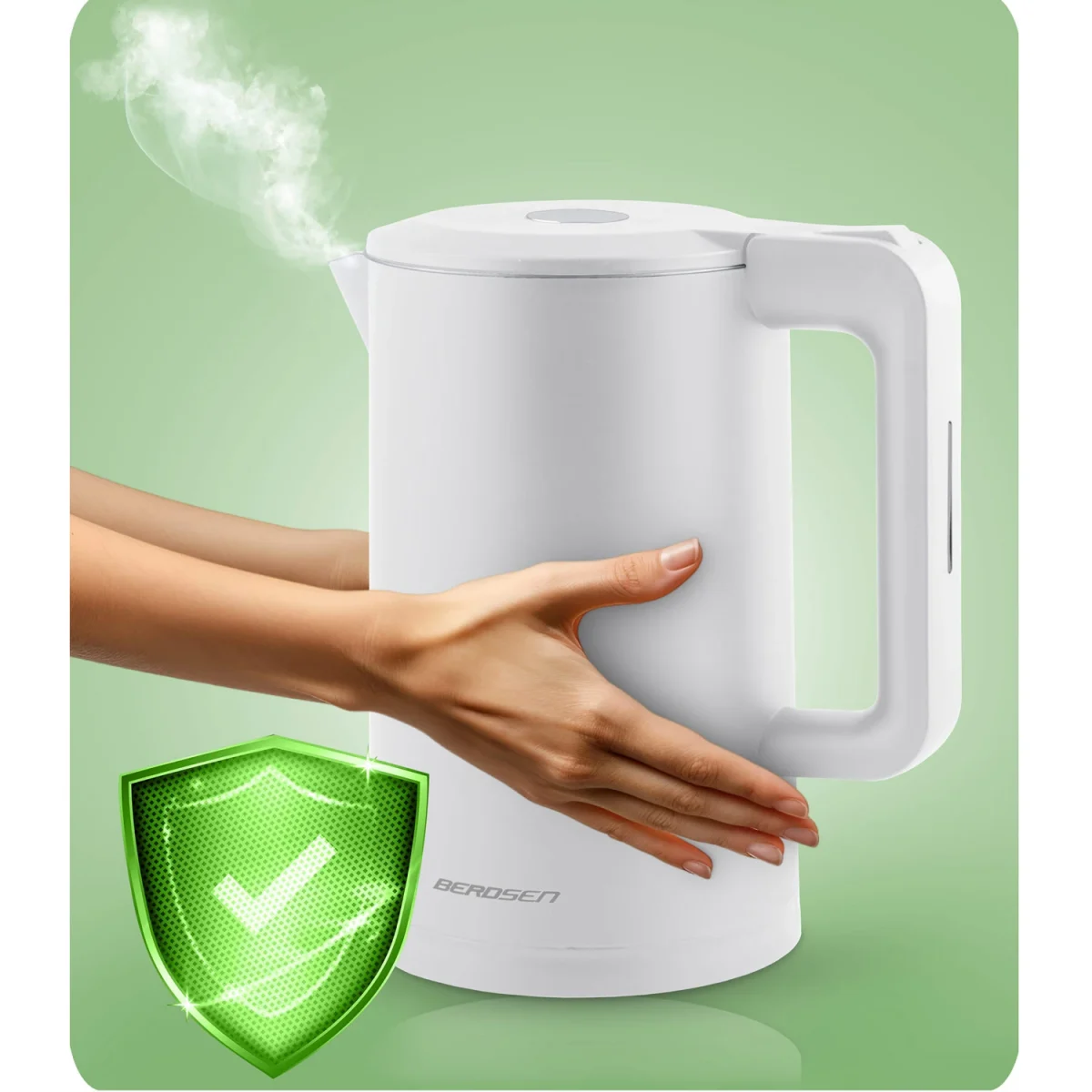 Електрочайник 1.7 л Berdsen BD-710 білий - Зображення 8
