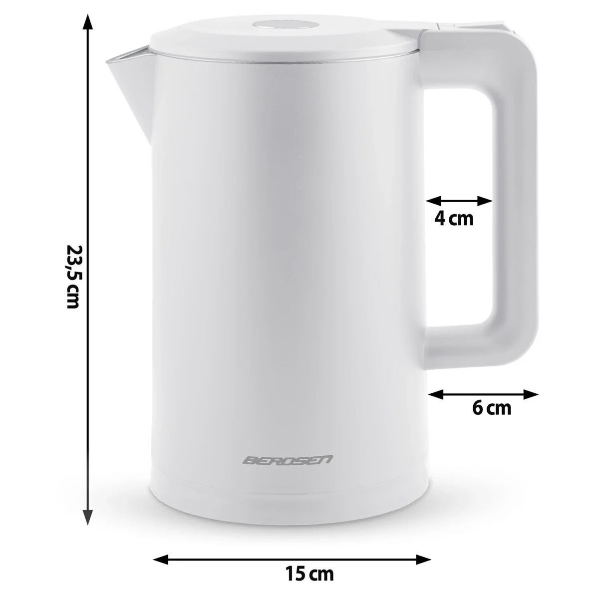 Електрочайник 1.7 л Berdsen BD-710 білий - Зображення 17