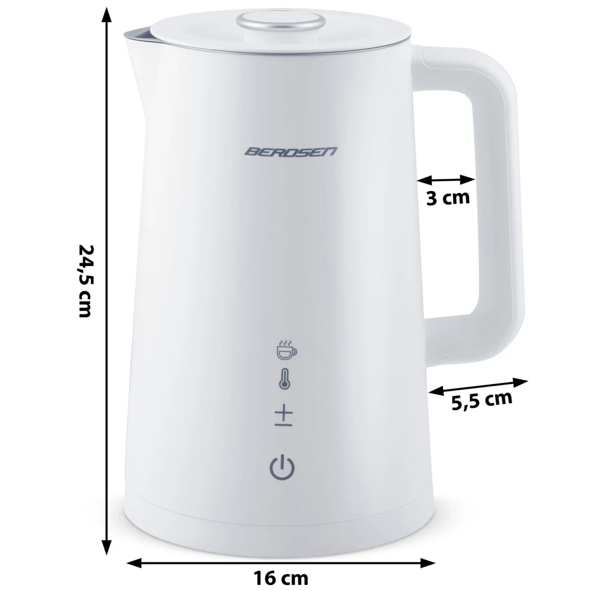 Електрочайник 1.7 л Berdsen BD-709 білий - Зображення 16