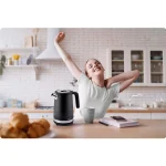 Електрочайник 1.7 л Berdsen BD-705 чорно-срібний - Зображення 7