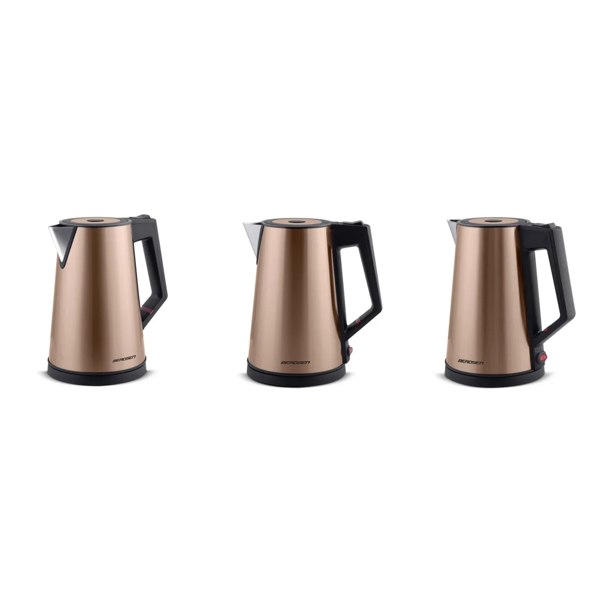 Електрочайник Berdsen BD-708 1.7 л Мідний - Зображення 7