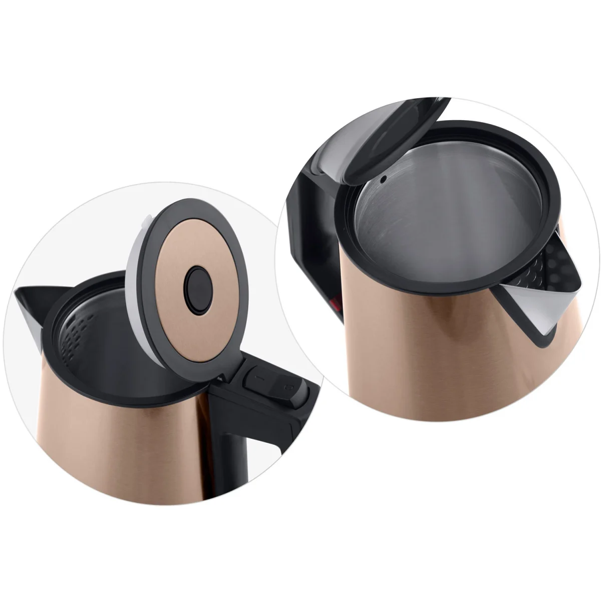 Електрочайник Berdsen BD-708 1.7 л Мідний - Зображення 13