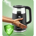 Електрочайник 1.7 л Berdsen BD-707 чорний - Зображення 10