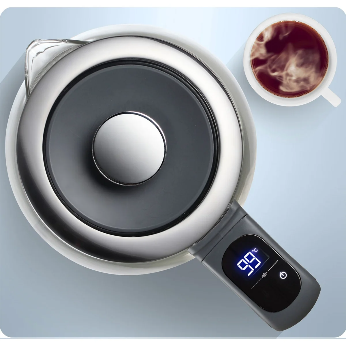 Електрочайник Berdsen BD-711 скляний з об'ємом 1.7 л - Зображення 4