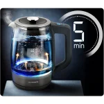 Електрочайник Berdsen BD-711 скляний з об'ємом 1.7 л - Зображення 12