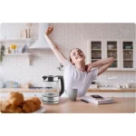 Електрочайник Berdsen BD-704 скляний 1,7 л, чорно-срібний - Зображення 11