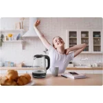 Електрочайник Berdsen BD-702 чорний скляний 2л - Зображення 13