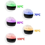 Електрочайник Berdsen BD-702 чорний скляний 2л - Зображення 15