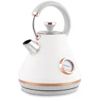 Електрочайник з термометром 1.7 л Berdsen BD-701 білий - Зображення 5
