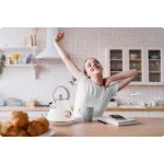 Електрочайник з термометром 1.7 л Berdsen BD-701 білий - Зображення 9