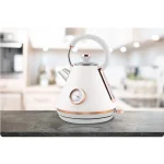 Електрочайник з термометром 1.7 л Berdsen BD-701 білий - Зображення 10