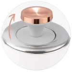 Електрочайник з термометром 1.7 л Berdsen BD-701 білий - Зображення 13