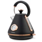 Електрочайник з термометром 1.7L Berdsen BD-701 чорний - Зображення 11