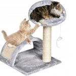 Кігтеточка та Лежанка для Кота з Оглядовим Майданчиком