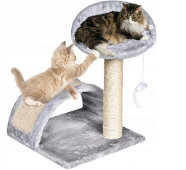 Кігтеточка та Лежанка для Кота з Оглядовим Майданчиком