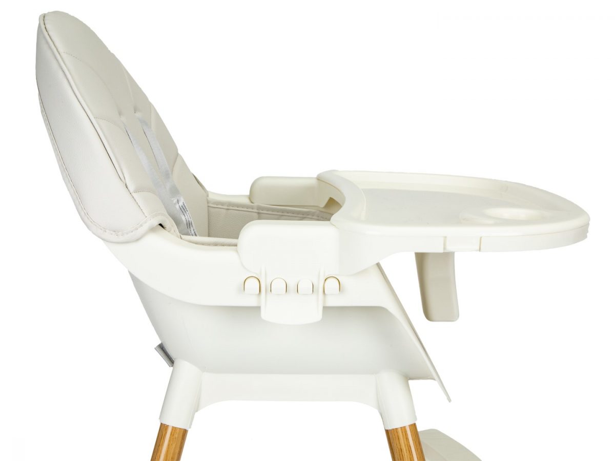 Стільчик для годування ECOTOYS 2в1 HA-004 бежевий: Комфорт і універсальність для щасливих моментів з малюком - Зображення 8