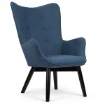 Крісло Sofatel Norse blue з підніжкою - Зображення 2