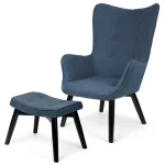 Крісло Sofatel Norse blue з підніжкою - Зображення 4