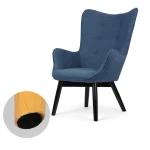 Крісло Sofatel Norse blue з підніжкою - Зображення 7