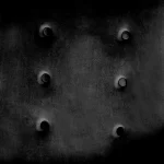 Чорне крісло Sofatel Norse з підніжкою - Зображення 4