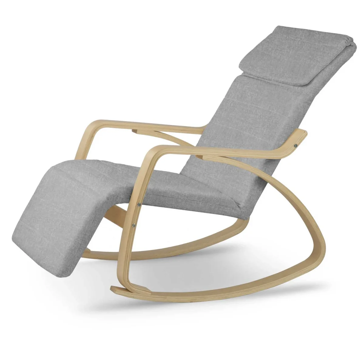 Крісло-гойдалка Suzi - світло-сірий - Зображення 3