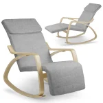 Крісло-качалка Suzi - світло-сірий