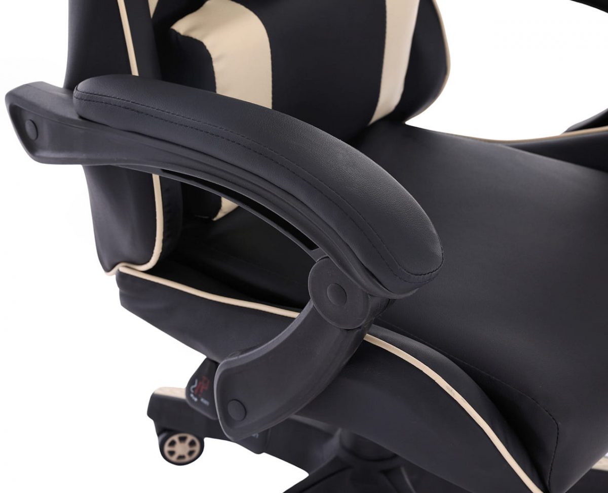 Ігрове крісло для Gamer Extreme ENZO Beige Елегантний комфорт - Зображення 5