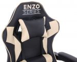 Ігрове крісло для Gamer Extreme ENZO Beige Елегантний комфорт - Зображення 4