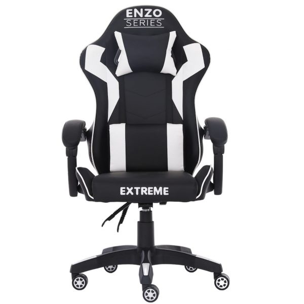 Ігрове крісло для Gamer Extreme ENZO White Максимальний комфорт для справжніх геймерів