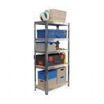 Металевий складський стелаж Gregman Tower 10 150х75х30см - Зображення 4