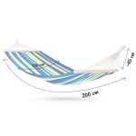 Гамак садовий 200 x 100 см Bahama Single - Ідеальний для спокійного відпочинку - Зображення 7