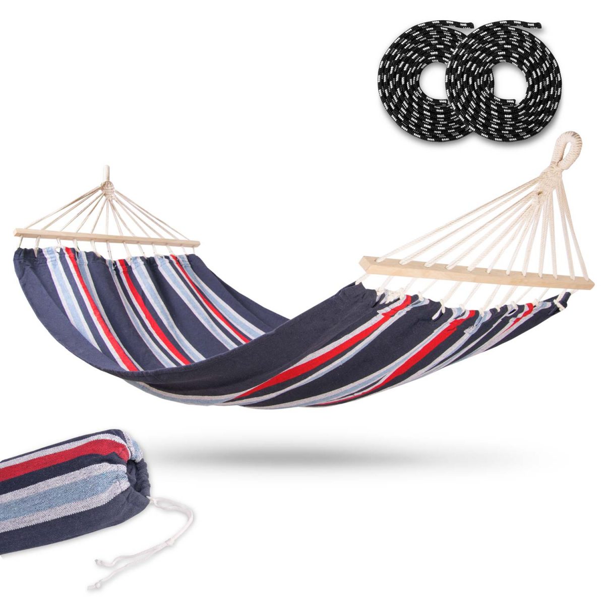 Гамак садовий 200 x 100 см Sofotel Bahama Single 1-осібний - Легкість і комфорт - Зображення 4