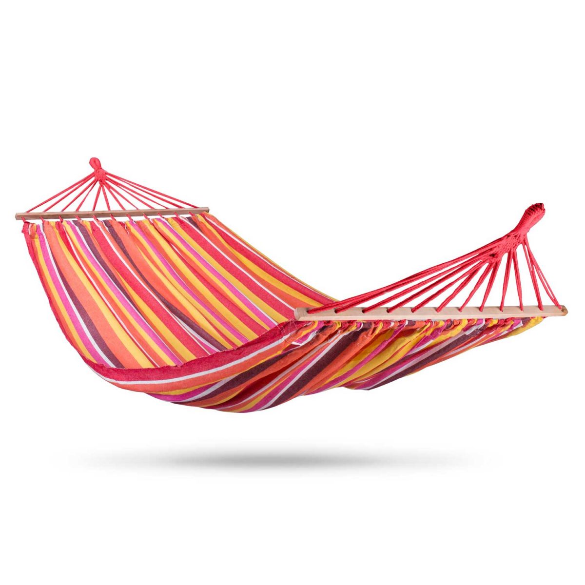 Гамак садовий 220 x 160 см Bahama Double 2-осібний - Ідеальний для відпочинку - Зображення 2