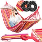 Гамак садовий 220 x 160 см Bahama Double 2-осібний - Ідеальний для відпочинку