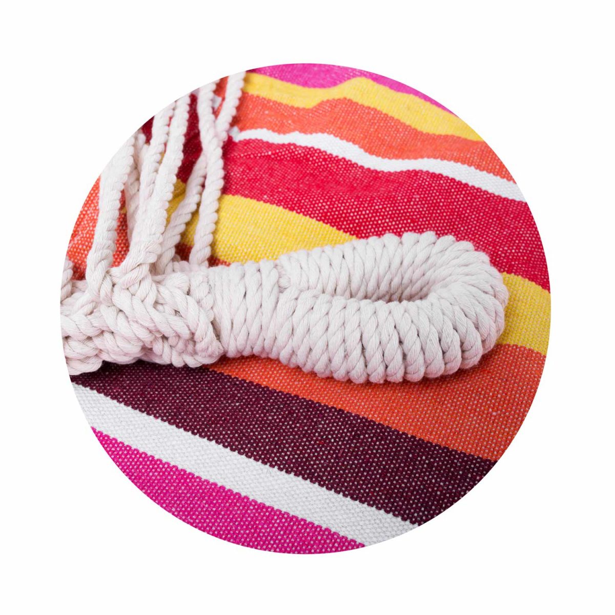 Гамак садовий 200 x 160 см Malaga Double 2-осібний - Зручність на двох - Зображення 7