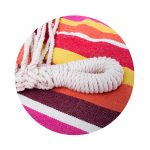 Гамак садовий 200 x 160 см Malaga Double 2-осібний - Зручність на двох - Зображення 7