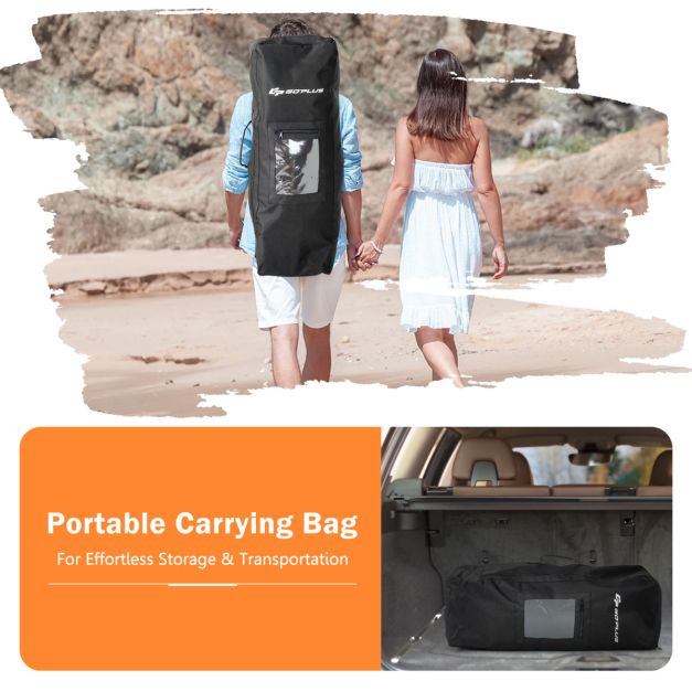 Дошка Costway SP37428-L 335 SUP: Стабільність, Швидкість та Комфорт на Воді - Зображення 3