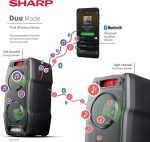 Портативна Акустика SHARP PS-929 1014126 - Якісний Звук в Компактному Форматі - Зображення 6