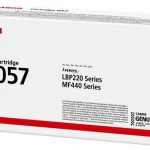 Картридж Canon 057 LBP223dw/MF449X/226dw/228x/MF443dw/445dw/446X Black 3009C002 - Чорний картридж для різних моделей принтерів Canon