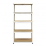 Металевий Стелаж 5 Полок Siker P9040 180x90x40 см - Міцна та Функціональна Зберігання - Зображення 2