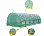 Садова Теплиця Funfit 6 x 3 x 200 см 18m2 - Ідеальне Просторе Місце для Ваших Рослин - Зображення 11