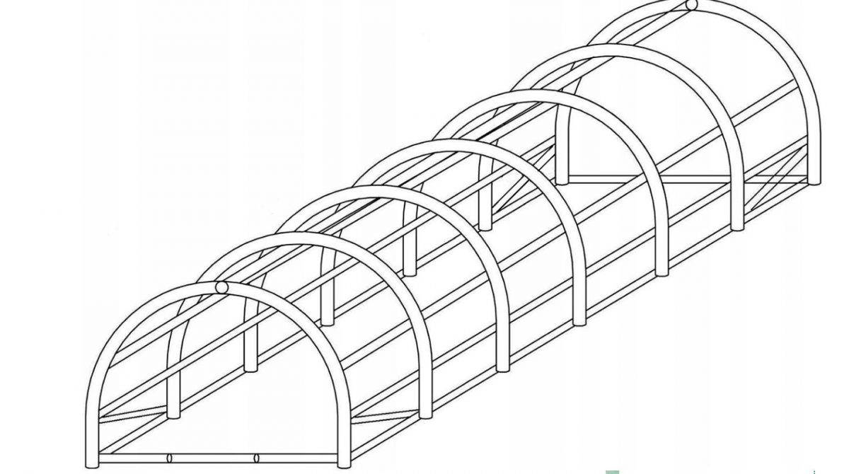 Садова Теплиця Funfit 6 x 3 x 200 см 18m2 - Ідеальне Просторе Місце для Ваших Рослин - Зображення 12