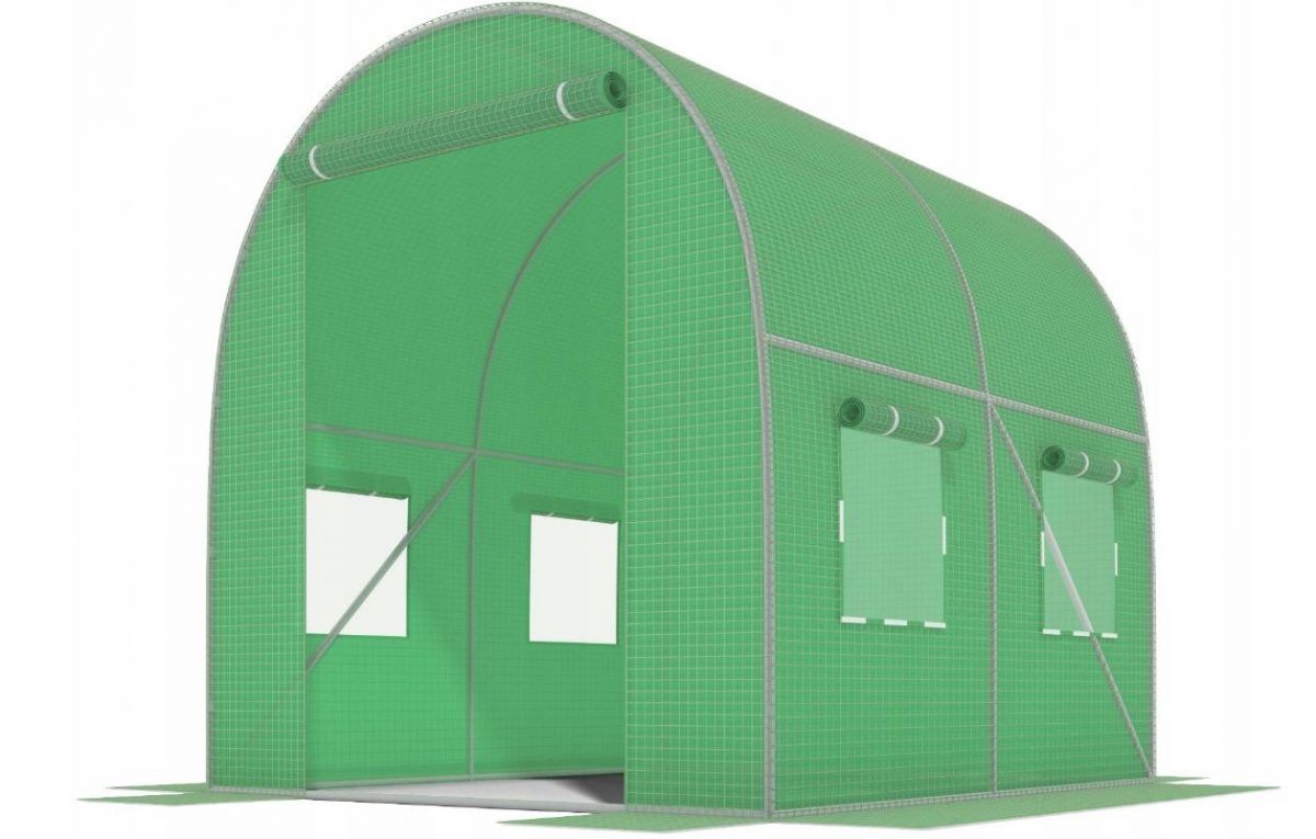 Садова Теплиця Funfit 2 x 2 x 200 см (4м²) - Компактна для Малих Ділянок - Зображення 4