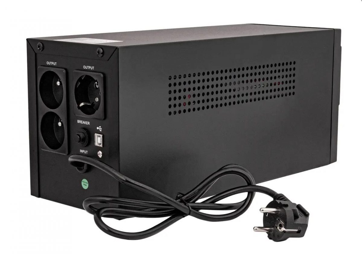 Джерело Безперебійного Живлення VP MicroUPS 1500VA/900W 2*9Ah - Надійний Захист для Електроніки - Зображення 4