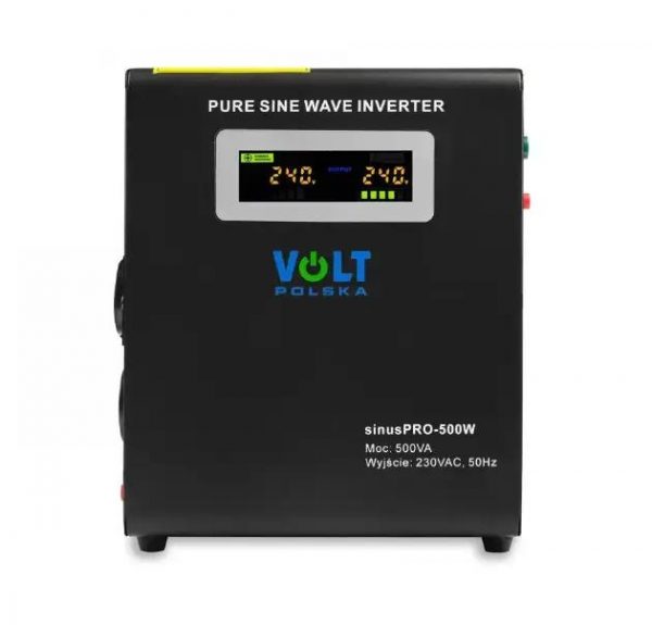 Джерело Безперебійного Живлення Volt Polska SINUS PRO 500W 12/230V 350/500W - Надійний Захист від Перебоїв