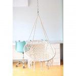 Крісло Підвісне Бразилійське Гамак Bonro B-092 бежевий - Комфортний Відпочинок на Свіжому Повітрі - Зображення 3