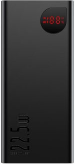 УМБ Baseus Adaman Metal Digital Display 20000mAh 22.5W 2021 Edition - Мобільна Енергія з Цифровим Дисплеєм