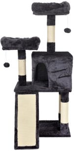 Кігтеточка та Лежанка для Кота з Ящиком на 5 Рівнів - Комфортний Комплекс для Ігор та Відпочинку - Зображення 3